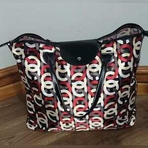𝅺Large red c  logo bag